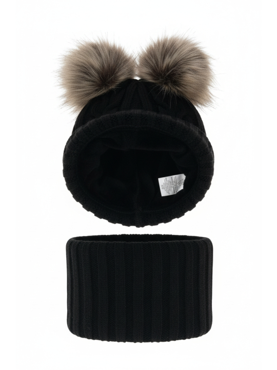 Maxte 6539 Mädchen Winterset – Rosa Mütze und… | Diademita