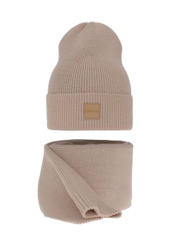 Ensemble Femme Printemps et Hiver – Bonnet et Écharpe Nathalie