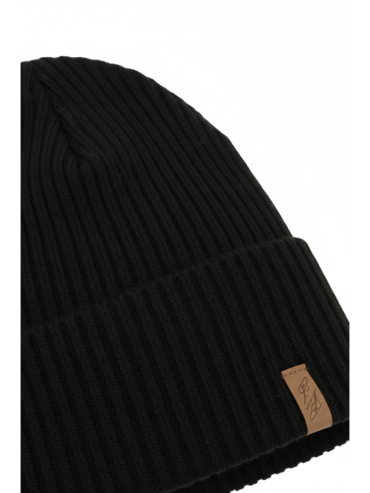 Ensemble d’Hiver Femme – Bonnet et Écharpe, Noir Fena