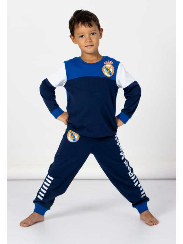 Pyjama Long en Jersey Simple Real Madrid