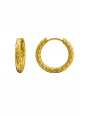 Maxte SEG-1614-GD Goldfarbene Huggie-Creolen aus… | Diademita