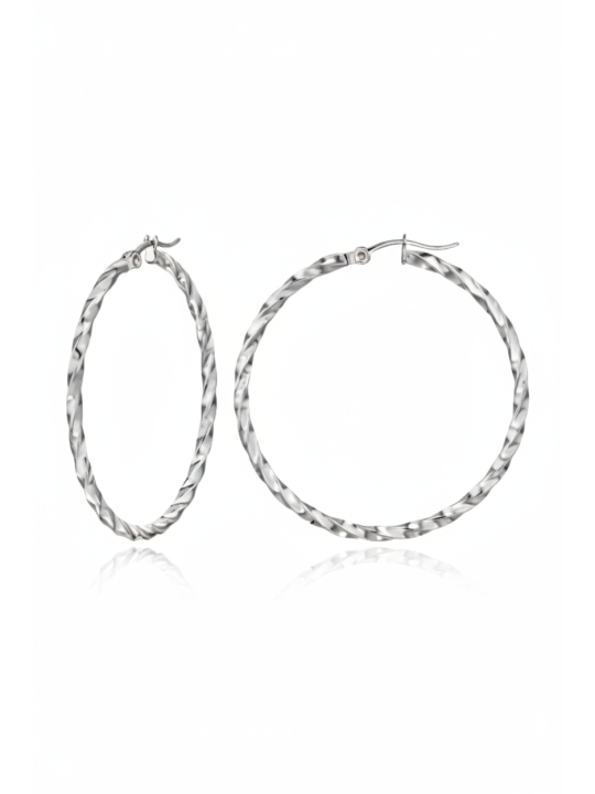 Twisted Wire Stainless Steel Hoops