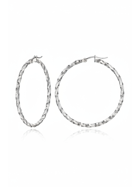 Twisted Wire Stainless Steel Hoops