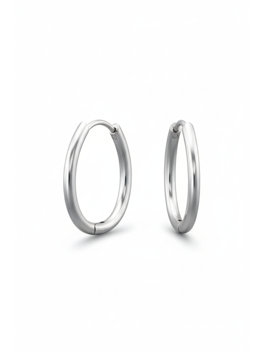 Maxte SEG-1679-SS Edelstahl Huggie-Creolen | Diademita