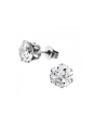 Maxte SES-055-8SS Clous d’Oreilles avec Zircone Cubique | Diademita