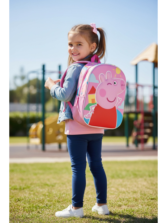 Sac à Dos Enfant 3D Peppa Pig