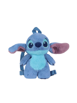 Sac à Dos Enfant Personnage en Peluche Stitch – Light Blue