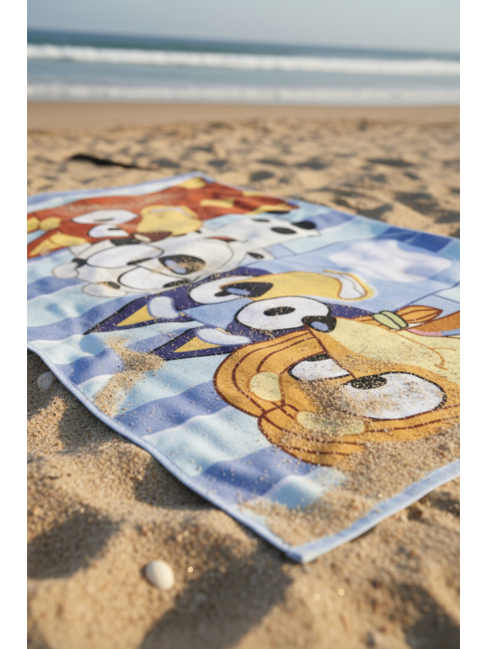 Serviette en Polyester Bluey