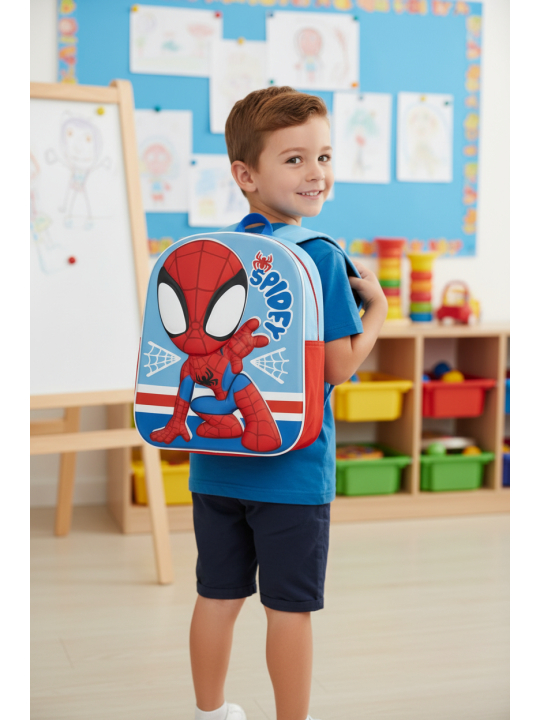 Kids 3D Spidey Backpack