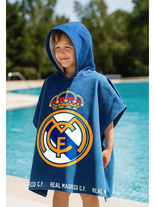 Real Madrid Polyester-Poncho
