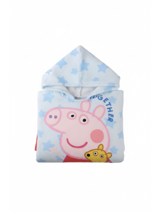 Disney 2200010686 Peppa Pig Polyester Poncho | Diademita