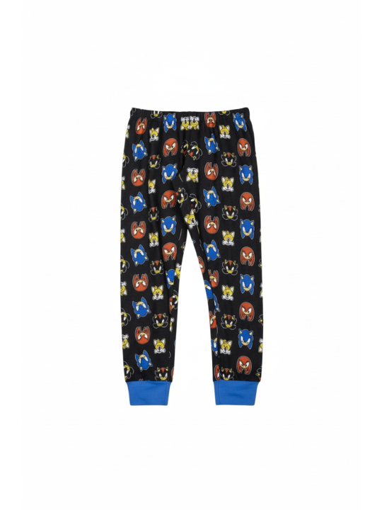 Pyjama Long Enfant en Jersey Simple – Sonic