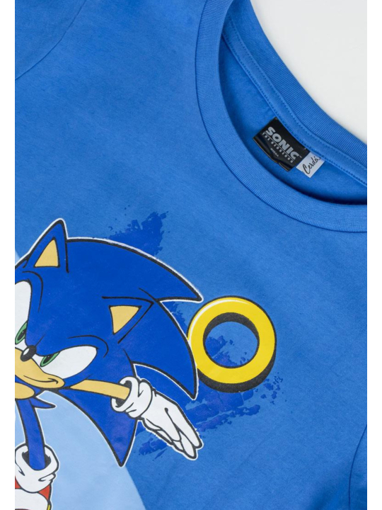 Pyjama Long Enfant en Jersey Simple – Sonic