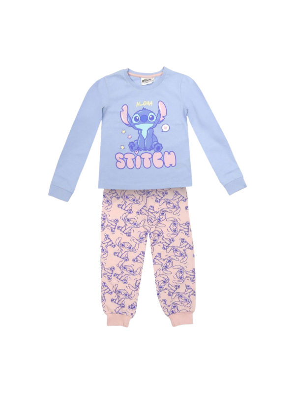 Kids Long Pyjamas Single Jersey – Stitch