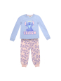Kinder Langarm-Pyjama Single Jersey – Stitch