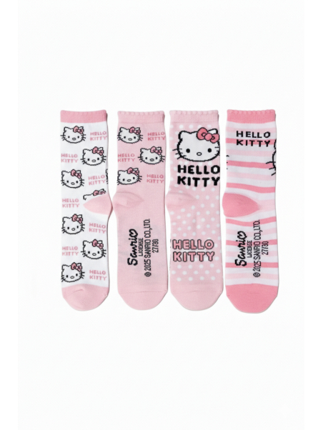 Sanrio 2900002973 Socks Pack 4 Pieces – Hello Kitty | Diademita