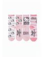 Sanrio 2900002973 Sokken 4 Stuks – Hello Kitty | Diademita