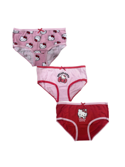 Girls’ Underwear Set Single Jersey 3 Pieces – Hello Kitty