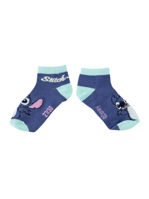 Lot de Chaussettes Courtes – Stitch