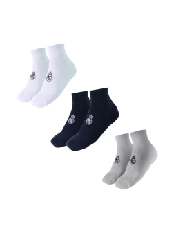 Lot de 3 Chaussettes – Real Madrid – Multicolor