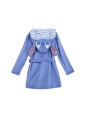 Stitch Bademantel mit Kapuze