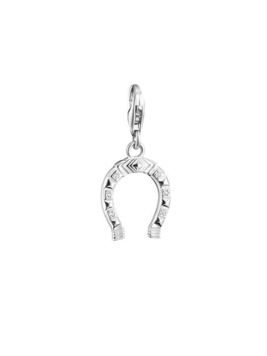 Silberanhänger Charm Western Hufeisen Original