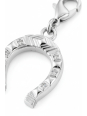 Silver Charm Pendant Western Horseshoe Original