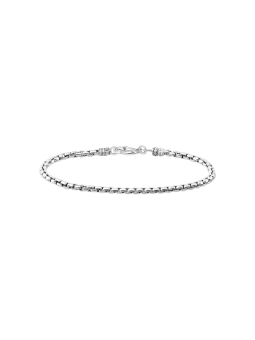 Bracelet Venezia en argent noirci – Silver