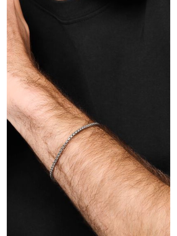 Thomas Sabo A2086-637-21 Venezia-armband van gezwart… | Diademita