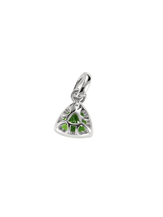 Pendentif Charme Argent Pierre de Naissance Août Connect