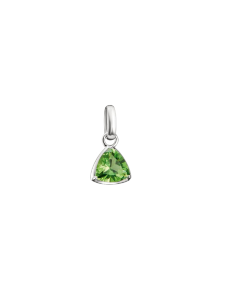 Silber Charm Anhänger Geburtsstein August Connect