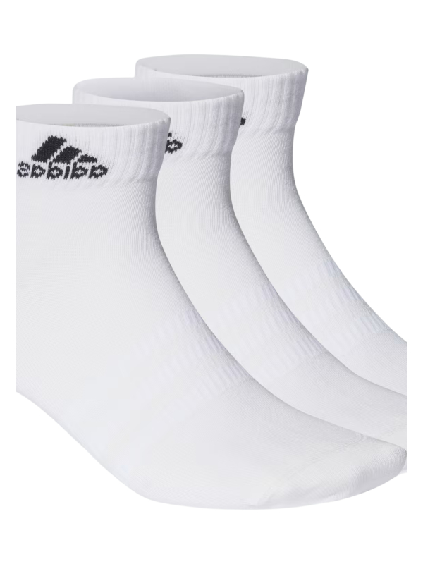 Thin and Light Ankle Socks 3 Pairs - White