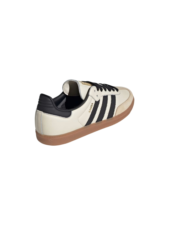 Adidas Originals ID0478 Cream White Samba OG Shoes | Diademita