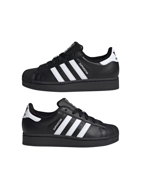 Adidas Originals JH9977 Schwarze Superstar II Schuhe für… | Diademita