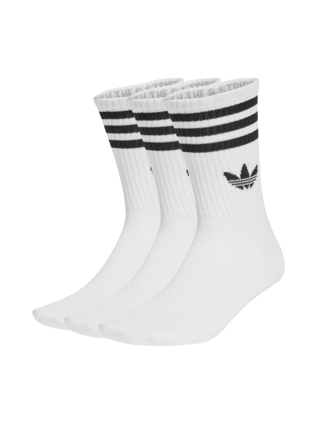 Adidas Originals JV7401 3-Streifen Crew-Socken – Weiß, 3… | Diademita