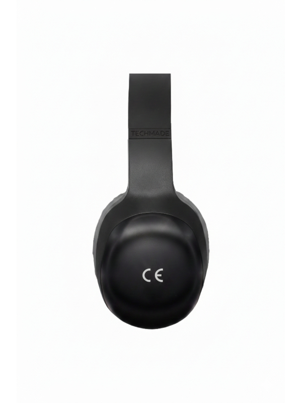 TM-ZEB04-BK Casque Sans Fil TECHMADE – Noir | Diademita