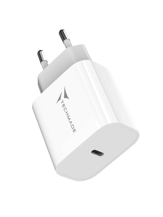 TM-381B TECHMADE 20W Charger with One USB-C Output Port | Diademita