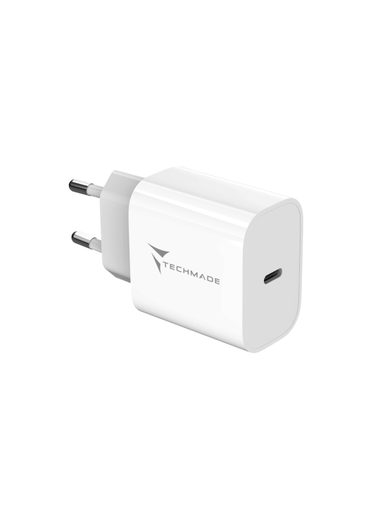 TM-381B TECHMADE 20W Charger with One USB-C Output Port | Diademita