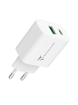 20W Ladegerät mit USB-C-Anschluss + USB-A-Anschluss