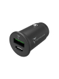 GaN Car Fast Charger 30W Type-C + USB-A