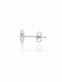Maxte ES-APS2264-E-30255 Children’s Silver Heart Ear… | Diademita