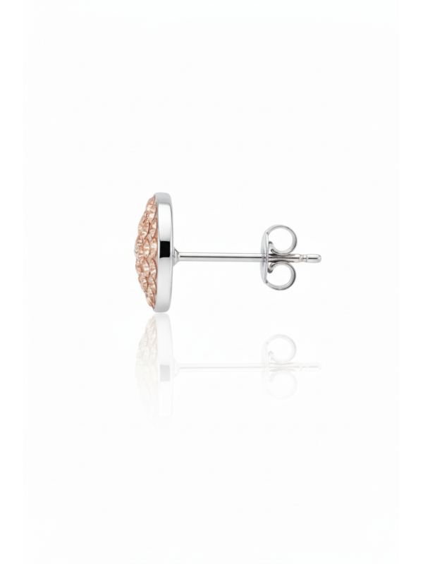 Runde Ohrstecker aus 925 Sterling Silber