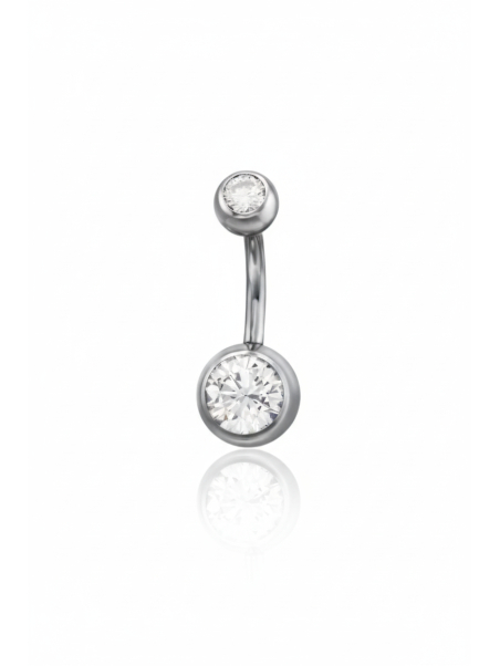 Internal Threaded Barbell Belly Button Piercing