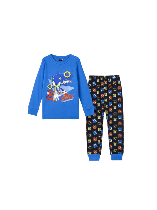 Pyjama Long Enfant en Jersey Simple – Sonic