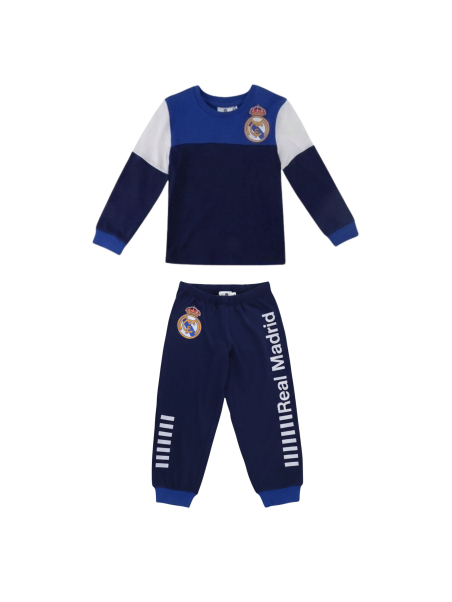 Lange Pyjamas aus Single-Jersey Real Madrid