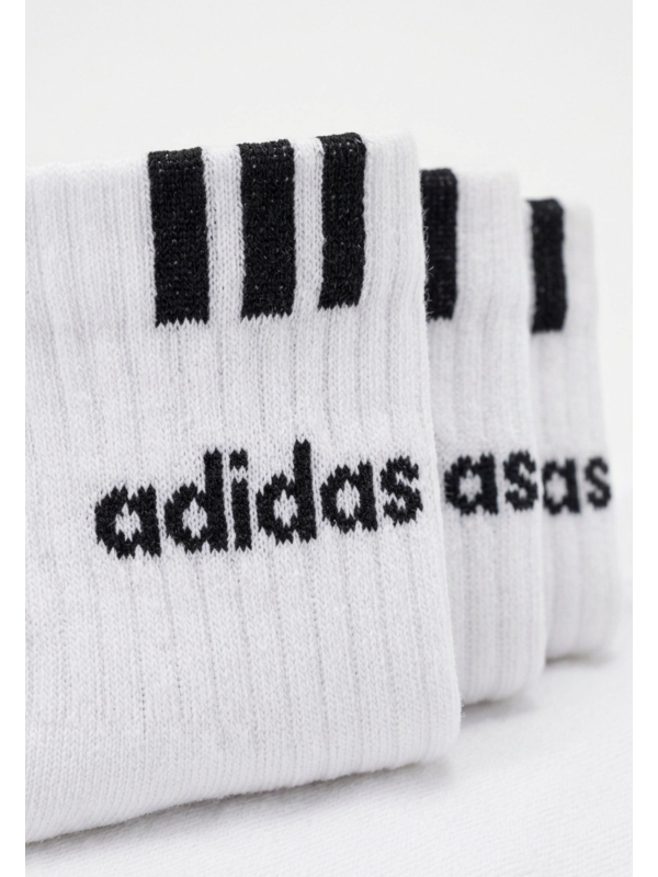 3-Stripes Linear Halbhohe Gepolsterte Socken – 3 Paare