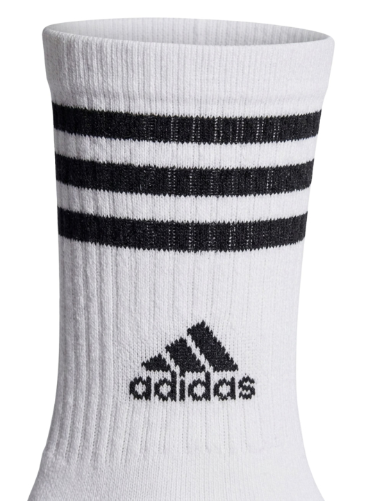 3-Stripes Gepolsterte Crew-Socken – 3 Paare