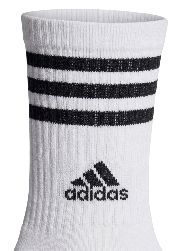 3-Stripes Gepolsterte Crew-Socken – 3 Paare