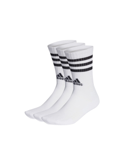 3-Stripes Gepolsterte Crew-Socken – 3 Paare
