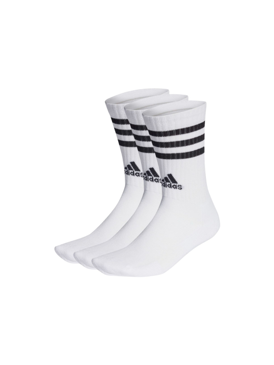 3-Stripes Gepolsterte Crew-Socken – 3 Paare